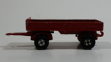 Vintage Lesney Matchbox Series Mercedes Trailer Red Die Cast Toy Car Vehicle