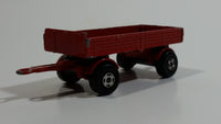 Vintage Lesney Matchbox Series Mercedes Trailer Red Die Cast Toy Car Vehicle