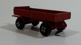 Vintage Lesney Matchbox Series Mercedes Trailer Red Die Cast Toy Car Vehicle