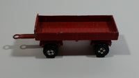 Vintage Lesney Matchbox Series Mercedes Trailer Red Die Cast Toy Car Vehicle