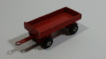 Vintage Lesney Matchbox Series Mercedes Trailer Red Die Cast Toy Car Vehicle