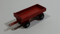 Vintage Lesney Matchbox Series Mercedes Trailer Red Die Cast Toy Car Vehicle