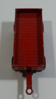 Vintage Lesney Matchbox Series Mercedes Trailer Red Die Cast Toy Car Vehicle