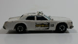 1978 Hot Wheels Flying Colors Highway Patrol Dodge Monaco #12 White Die Cast Toy Car Police Emergency Vehicle