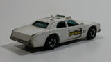 1978 Hot Wheels Flying Colors Highway Patrol Dodge Monaco #12 White Die Cast Toy Car Police Emergency Vehicle