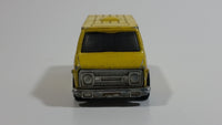 Vintage 1977 Hot Wheels Super Van Paramedic Yellow Die Cast Toy Car Vehicle BW - Hong Kong