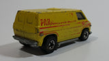 Vintage 1977 Hot Wheels Super Van Paramedic Yellow Die Cast Toy Car Vehicle BW - Hong Kong