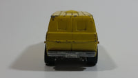 Vintage 1977 Hot Wheels Super Van Paramedic Yellow Die Cast Toy Car Vehicle BW - Hong Kong