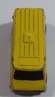 Vintage 1977 Hot Wheels Super Van Paramedic Yellow Die Cast Toy Car Vehicle BW - Hong Kong