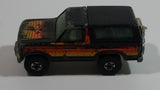 1982 Hot Wheels Ford Bronco Black Die Cast Toy Car SUV Vehicle BW Hong Kong