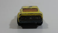 ﻿Vintage 1972 Lesney Matchbox Superfast No. 44 Boss Mustang Yellow Die Cast Toy Car Vehicle