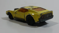 ﻿Vintage 1972 Lesney Matchbox Superfast No. 44 Boss Mustang Yellow Die Cast Toy Car Vehicle