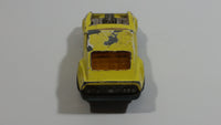 ﻿Vintage 1972 Lesney Matchbox Superfast No. 44 Boss Mustang Yellow Die Cast Toy Car Vehicle