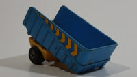 Vintage 1973 Lesney Matchbox Superfast Articulated Semi Tractor Truck Trailer No. 50 Blue Yellow Die Cast Toy Car Vehicle