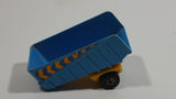 Vintage 1973 Lesney Matchbox Superfast Articulated Semi Tractor Truck Trailer No. 50 Blue Yellow Die Cast Toy Car Vehicle