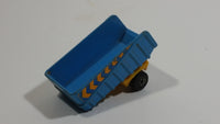 Vintage 1973 Lesney Matchbox Superfast Articulated Semi Tractor Truck Trailer No. 50 Blue Yellow Die Cast Toy Car Vehicle