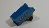 Vintage 1973 Lesney Matchbox Superfast Articulated Semi Tractor Truck Trailer No. 50 Blue Yellow Die Cast Toy Car Vehicle