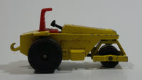 Vintage 1973 Lesney Matchbox Superfast Rod Roller No. 21 Yellow Die Cast Toy Car Construction Equipment Steam Roller Vehicle