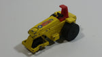 Vintage 1973 Lesney Matchbox Superfast Rod Roller No. 21 Yellow Die Cast Toy Car Construction Equipment Steam Roller Vehicle