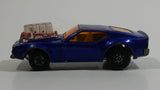 Vintage 1973 Lesney Matchbox Rolamatics Mustang Piston Popper No. 10 Blue Die Cast Toy Muscle Car Vehicle