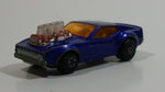 Vintage 1973 Lesney Matchbox Rolamatics Mustang Piston Popper No. 10 Blue Die Cast Toy Muscle Car Vehicle