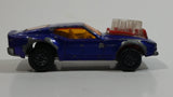 Vintage 1973 Lesney Matchbox Rolamatics Mustang Piston Popper No. 10 Blue Die Cast Toy Muscle Car Vehicle