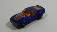 Vintage 1973 Lesney Matchbox Rolamatics Mustang Piston Popper No. 10 Blue Die Cast Toy Muscle Car Vehicle