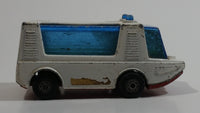 Vintage 1971 Lesney Products Matchbox Superfast Stretcha Fetcha Amphibious Ambulance Rescue White No. 46 Die Cast Toy Car Emergency Vehicle