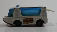 Vintage 1971 Lesney Products Matchbox Superfast Stretcha Fetcha Amphibious Ambulance Rescue White No. 46 Die Cast Toy Car Emergency Vehicle