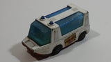 Vintage 1971 Lesney Products Matchbox Superfast Stretcha Fetcha Amphibious Ambulance Rescue White No. 46 Die Cast Toy Car Emergency Vehicle