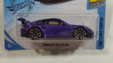 2019 Hot Wheels Factory Fresh Porsche 911 GT3 RS Purple Die Cast Toy Car Vehicle - New in Package Sealed