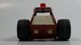 Vintage Buddy L Fire Buggy ATV Dune Buggy Red Pressed Steel and Plastic Toy Car Vehicle