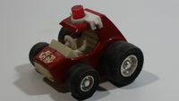 Vintage Buddy L Fire Buggy ATV Dune Buggy Red Pressed Steel and Plastic Toy Car Vehicle