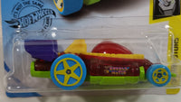 2020 Hot Wheels Treasure Hunt Experimotors Bubble Matic Clear Red Die Cast Toy Car Vehicle - New in Package Sealed