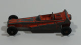 Vintage Tootsie Toys Wedge Dragster Orange Die Cast Toy Car Vehicle Made in U.S.A. (4)