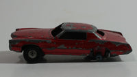 Vintage Marx Cadillac Red Die Cast Toy Car Vehicle Hong Kong