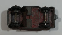 Vintage Tootsie Toys Red Military Jeep Die Cast Toy Car Vehicle Made in Chicago U.S.A.