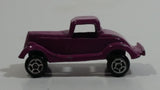 Vintage Tootsie Toys Ford Vicky Purple Die Cast Toy Car Vehicle Made in Chicago U.S.A.