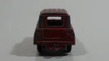 Vintage Tootsie Toys Panel Truck Woody Red Die Cast Toy Car Vehicle Made in Chicago U.S.A.