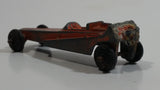 Vintage Tootsie Toys Wedge Dragster Orange Die Cast Toy Car Vehicle Made in U.S.A. (4)