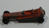 Vintage Tootsie Toys Wedge Dragster Orange Die Cast Toy Car Vehicle Made in U.S.A. (4)