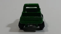 Vintage Tootsie Toys Jeep Pickup Truck Green Die Cast Toy Car Vehicle Made in Chicago U.S.A.
