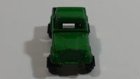 Vintage Tootsie Toys Jeep Pickup Truck Green Die Cast Toy Car Vehicle Made in Chicago U.S.A.