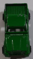 Vintage Tootsie Toys Jeep Pickup Truck Green Die Cast Toy Car Vehicle Made in Chicago U.S.A.