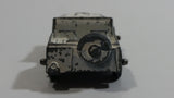 Vintage 1950s MidgeToy Midge Military Jeep White Tiny Miniature Die Cast Toy Car Vehicle
