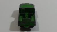 Vintage Tootsie Toys Green Military Jeep Die Cast Toy Car Vehicle Made in Chicago U.S.A.
