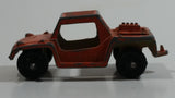 Vintage Tootsie Toys Baja Runabout Orange Die Cast Toy Car Vehicle Made in U.S.A.