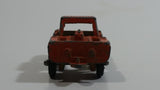 Vintage Tootsie Toys Baja Runabout Orange Die Cast Toy Car Vehicle Made in U.S.A.