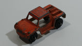 Vintage Tootsie Toys Baja Runabout Orange Die Cast Toy Car Vehicle Made in U.S.A.