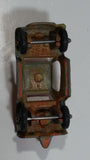 Vintage Tootsie Toys Baja Runabout Orange Die Cast Toy Car Vehicle Made in U.S.A.